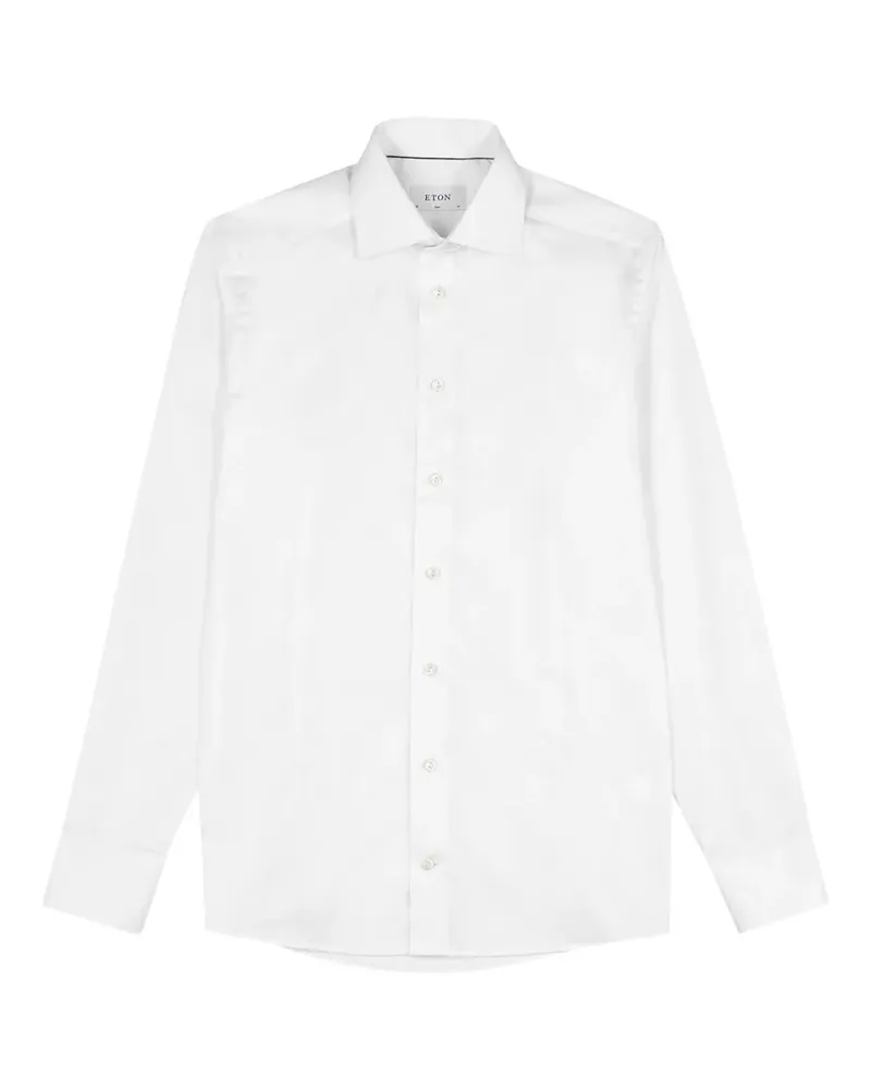Eton Klassisches Hemd - Weiß Weiß