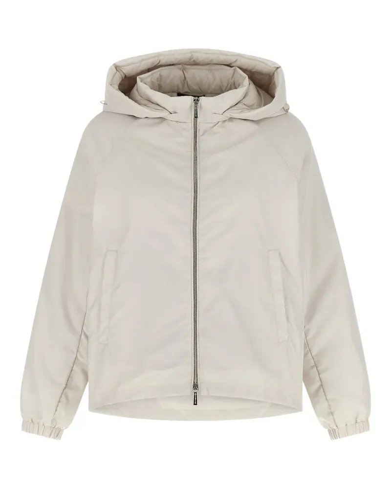 MOORER Soave Jacke mit abnehmbarer Kapuze - Nude Nude