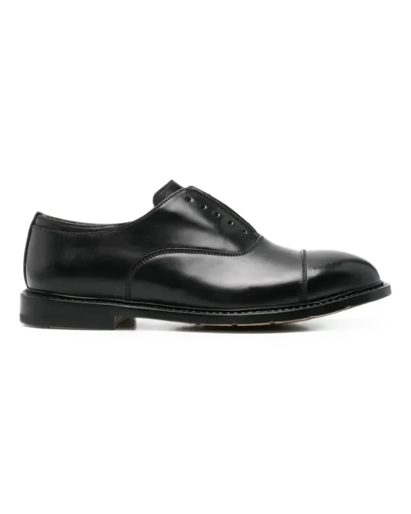 Premiata Callo Loafer mit angeschnittener Kappe - Schwarz Schwarz