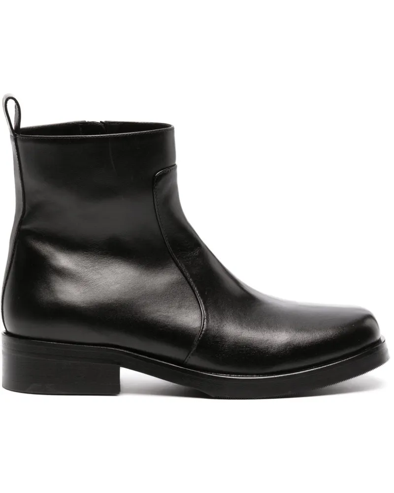 Studio Nicholson Klassische Stiefel 40mm - Schwarz Schwarz