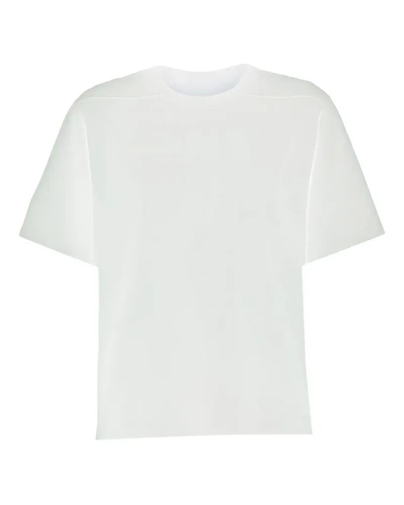 Rick Owens Brad T-Shirt mit Schulternaht - Weiß Weiß