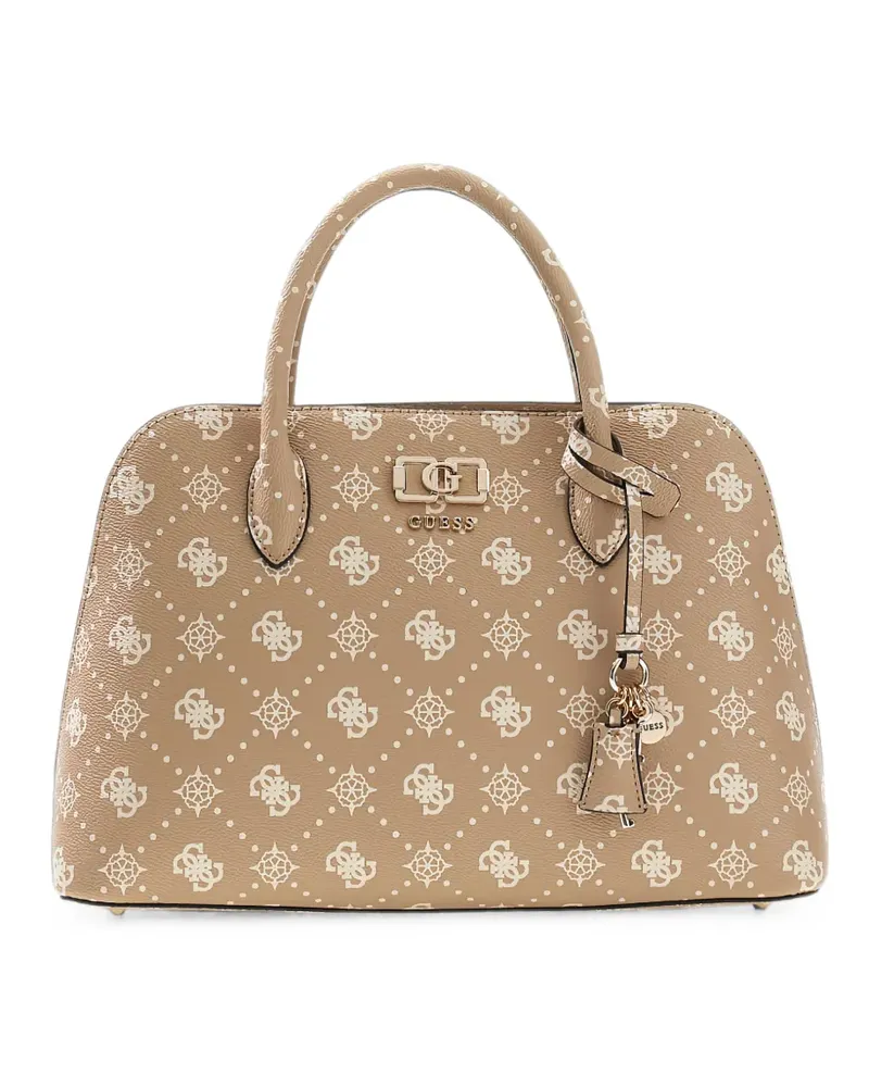 Guess Emelie Tote Bag mit Logo - Nude Nude