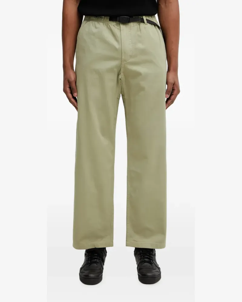 GRAMICCI belted straight-leg trousers - Grün Grün