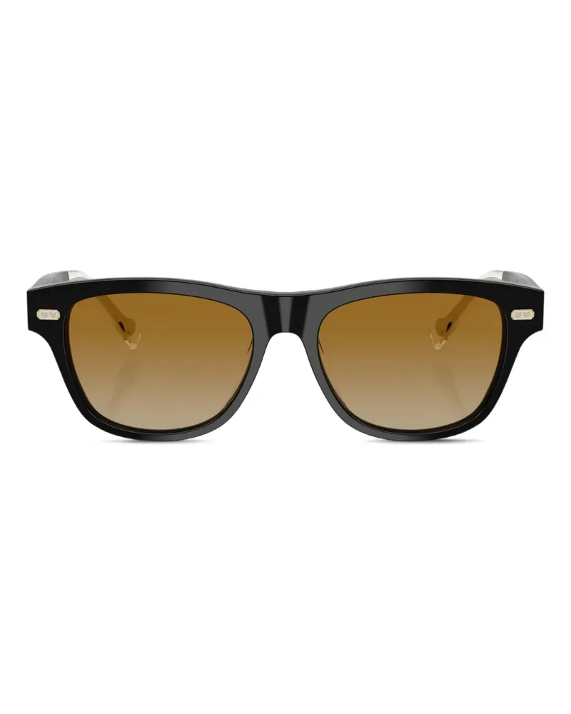 Brunello Cucinelli Sonnenbrille mit Farbverlauf - Schwarz Schwarz