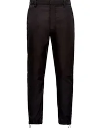 Prada Re-Nylon Cropped-Hose Schwarz