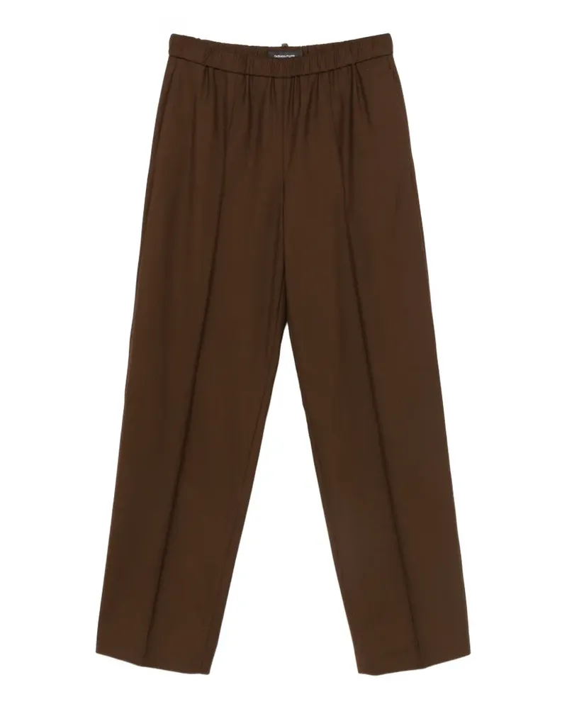Fabiana Filippi Hose mit elastischem Bund - Braun Braun