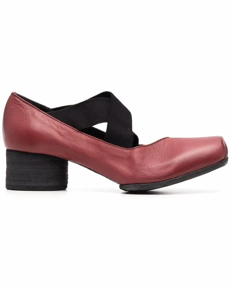 Uma Wang Pumps mit eckiger Kappe - Rot Rot