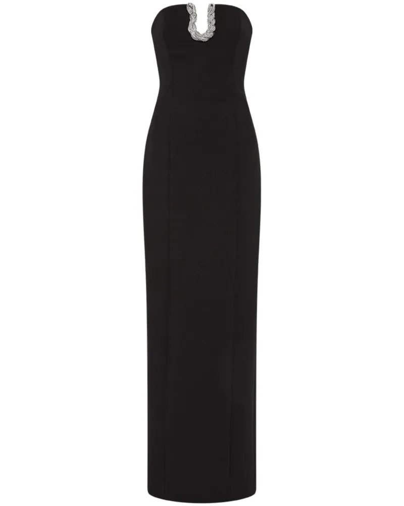 Rachel Gilbert Atticus Abendkleid - Schwarz Schwarz