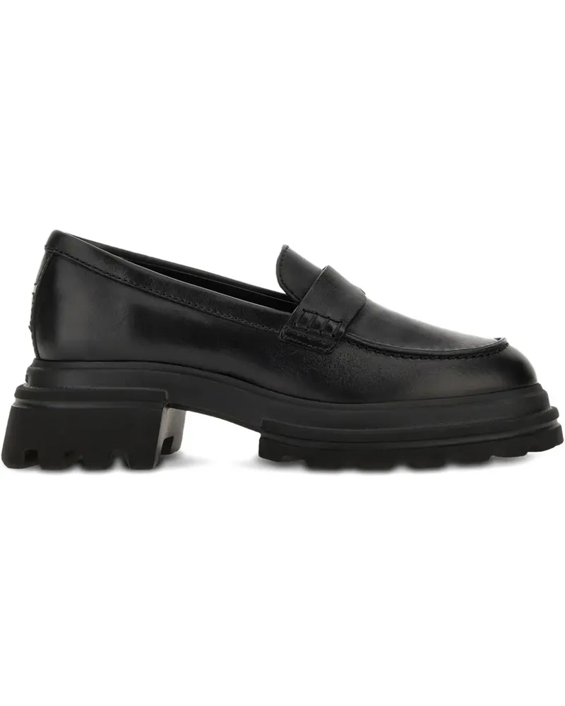 Hogan Klassische Loafer - Schwarz Schwarz
