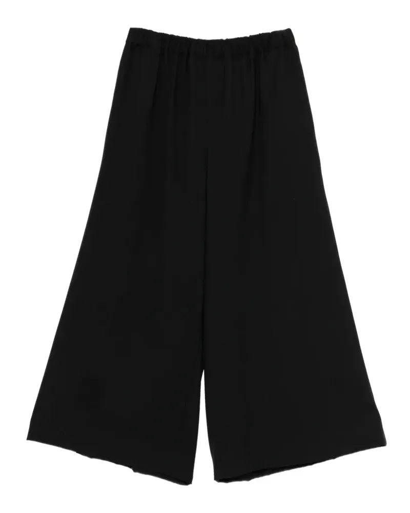 Comme des Garçons Cropped-Hose mit Stretchbund - Schwarz Schwarz