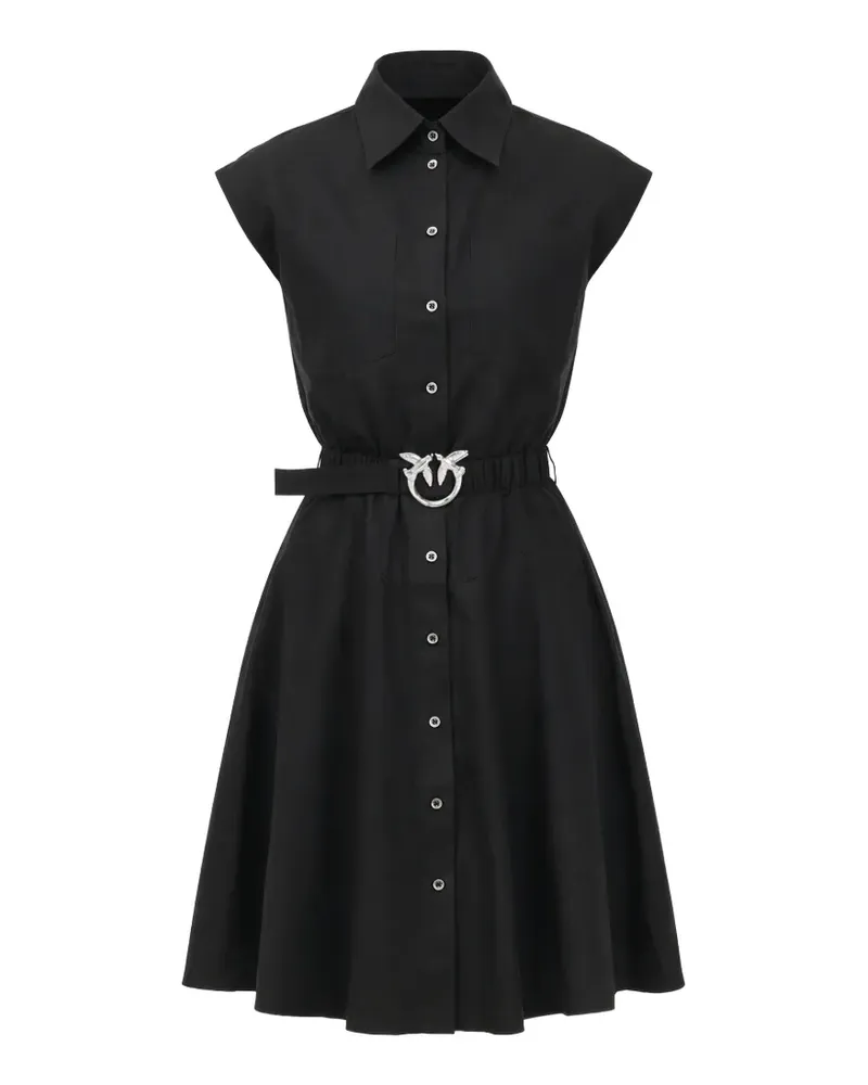 Pinko buttoned-up dress - Schwarz Schwarz