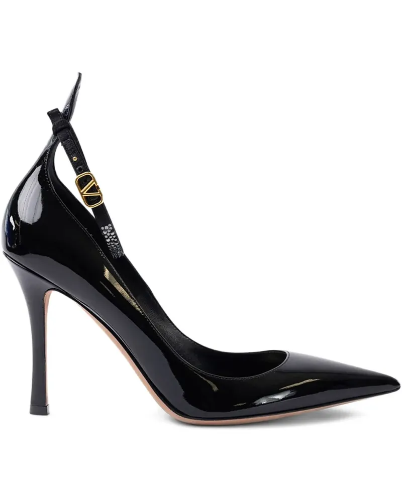 Valentino Garavani Pumps mit Riemen - Schwarz Schwarz