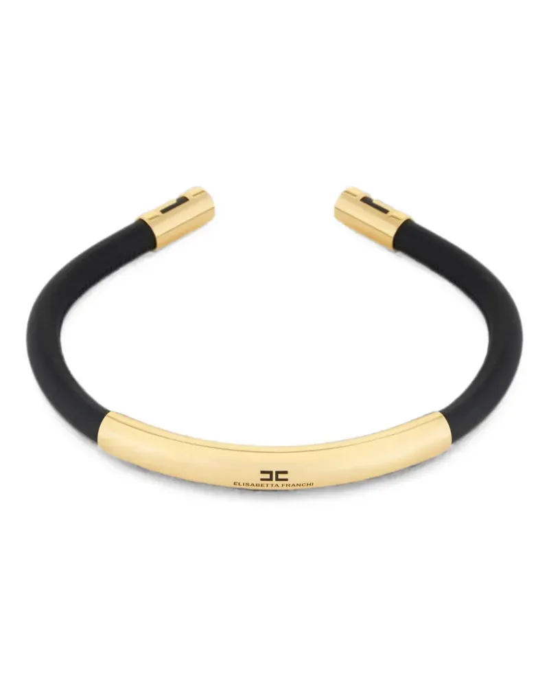 Elisabetta Franchi necklace with jewel plaque - Gold Gold
