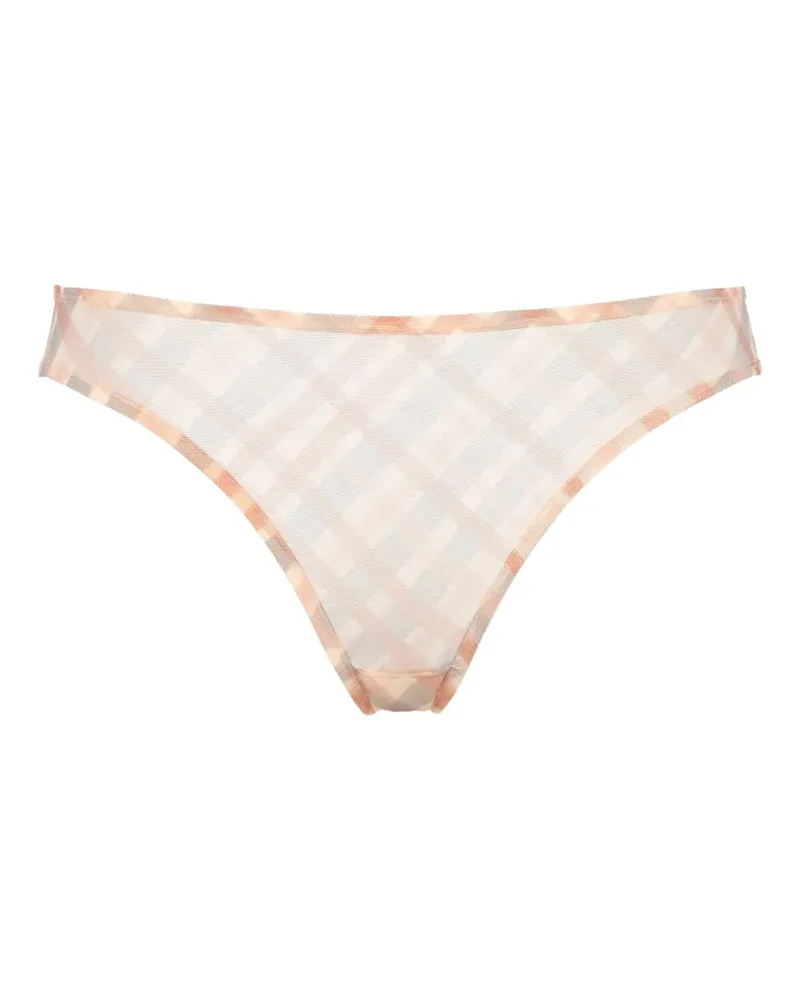 Eres Karierter Identity Slip - Nude Nude