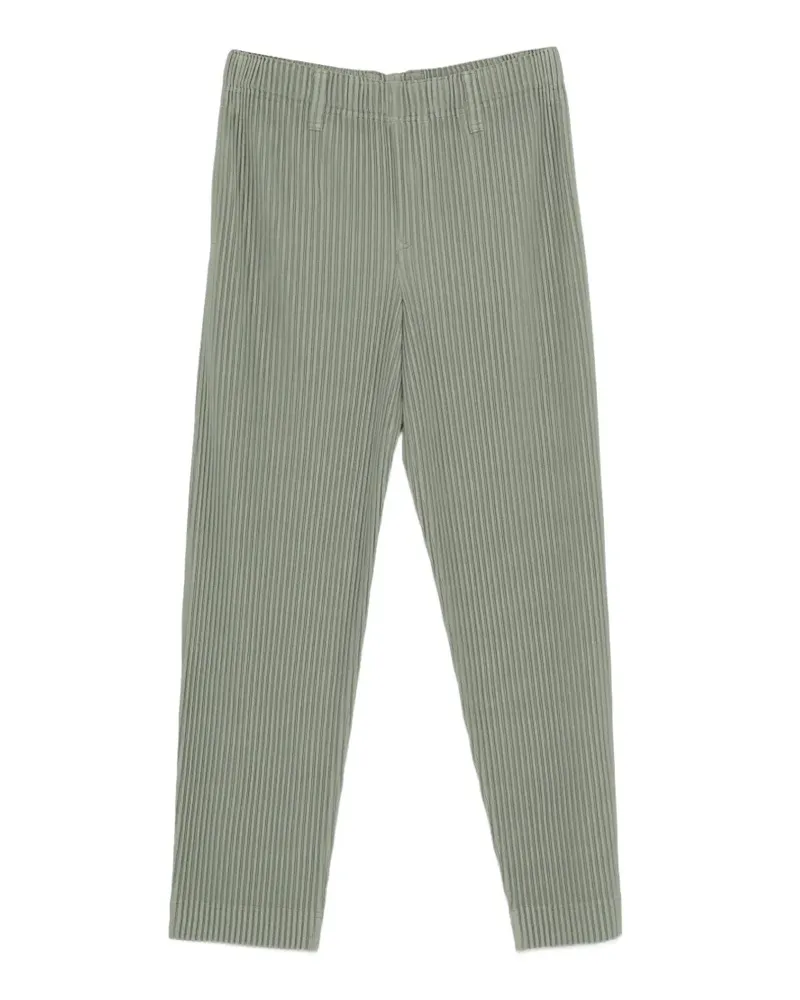Issey Miyake Plissierte Hose - Grün Grün