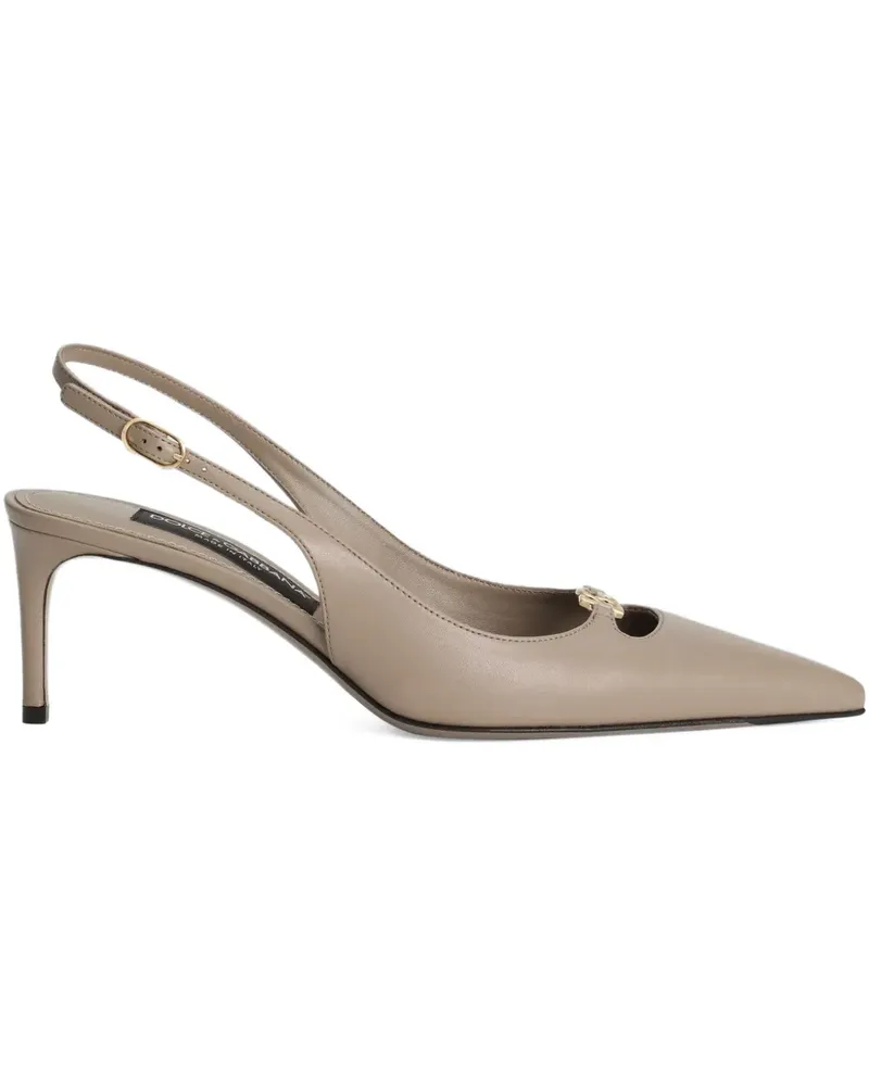 Dolce & Gabbana Slingback-Pumps 60mm - Nude Nude