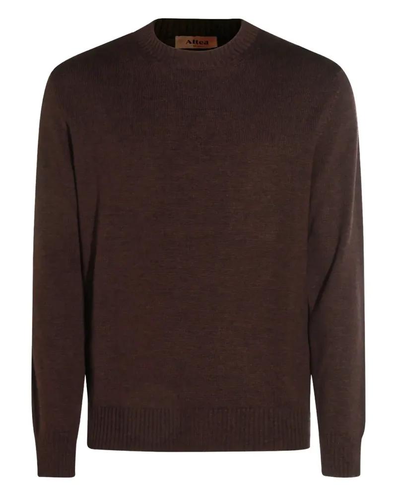 Altea Pullover mit Rundhalsausschnitt - Braun Braun