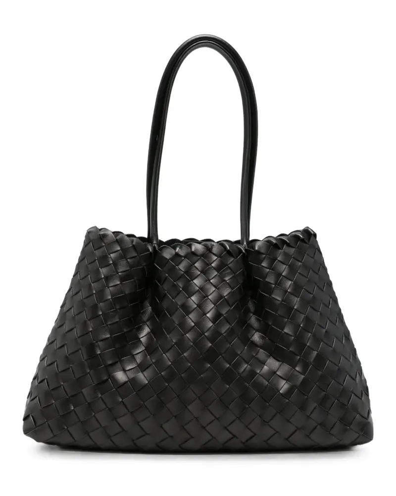 Elleme Mittelgroßer Dimple Tote Bag - Schwarz Schwarz