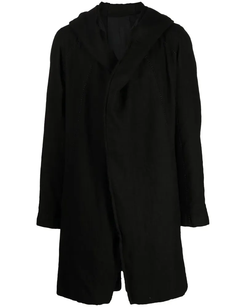 Masnada Parka mit Kapuze - Schwarz Schwarz