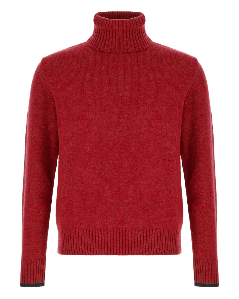 Gallo Pullover mit Rollkragen - Rot Rot