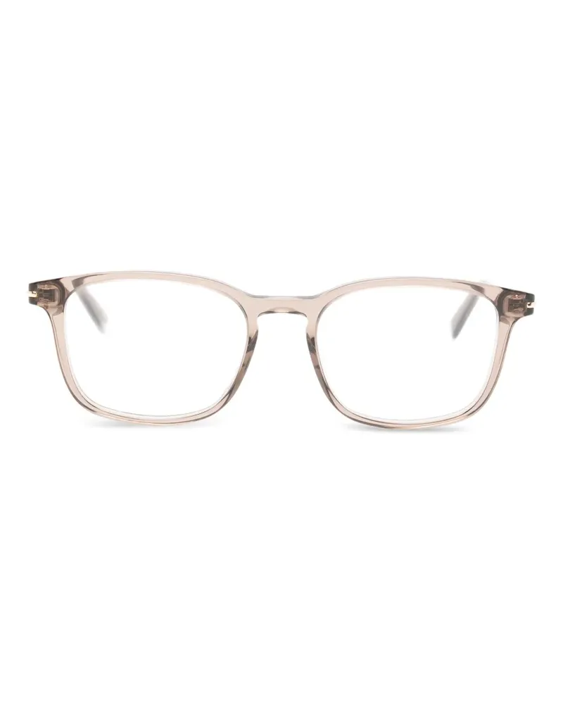 Gucci Brille mit eckigem Gestell - Nude Nude