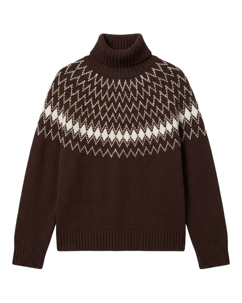 Chinti & Parker Pullover mit Rollkragen - Braun Braun