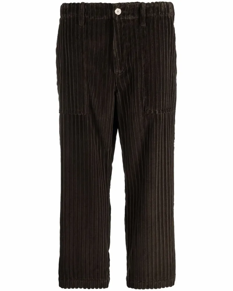 Jejia Cropped-Hose aus Cord - Braun Braun