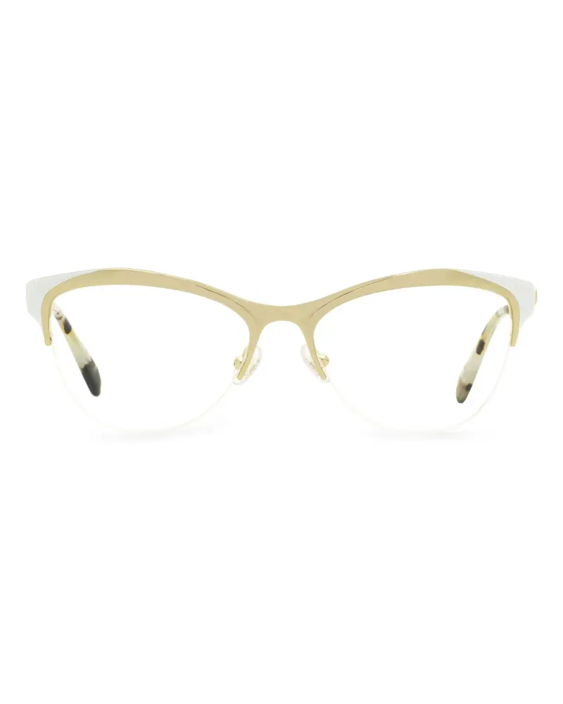 Emilio Pucci 5073 Brille mit Logo-Detail - Gold Gold