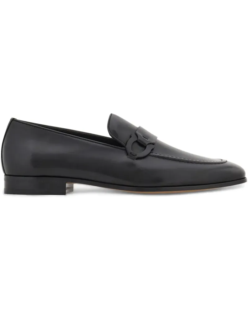 Ferragamo Gancini Loafer - Schwarz Schwarz