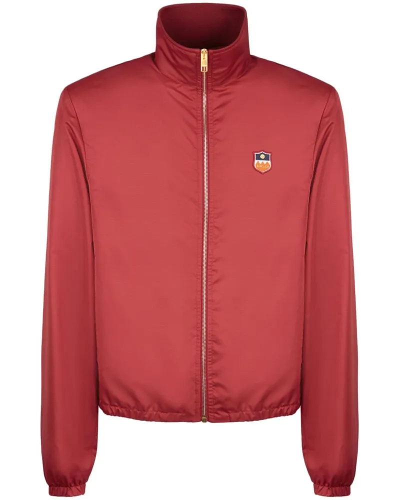 Bally Windbreaker mit Stehkragen - Rot Rot