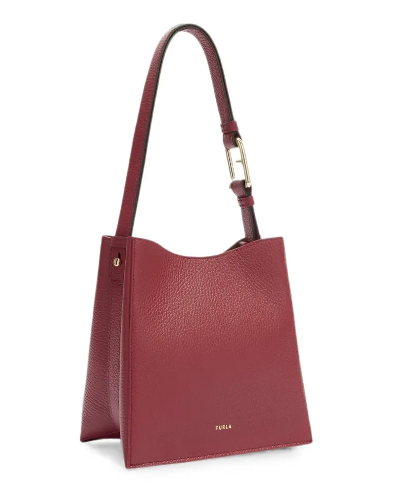 Furla Tote Bag mit gekörntem Henkel - Rot Rot
