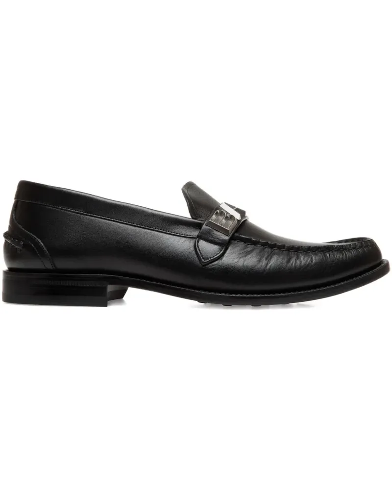 Bally Oregon  Loafer mit Logo - Schwarz Schwarz