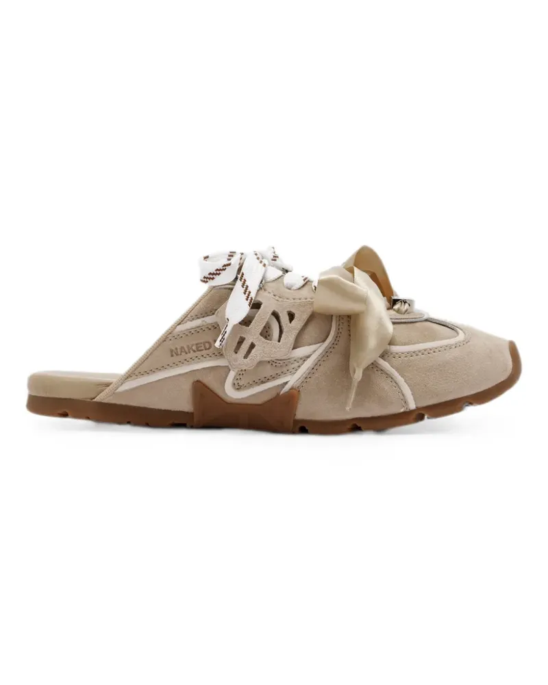 Naked Wolfe Loafer mit Schleifendetail - Nude Nude