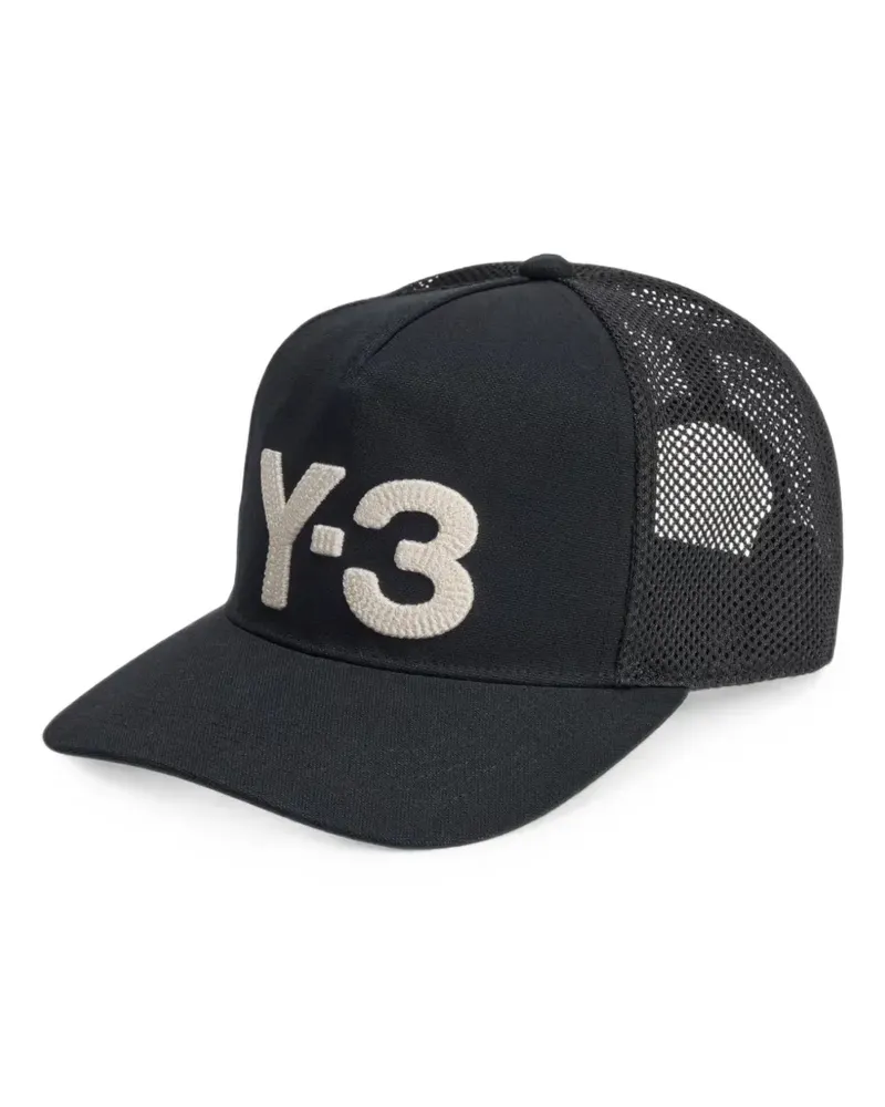 Y-3 mesh-panel trucker cap - Schwarz Schwarz