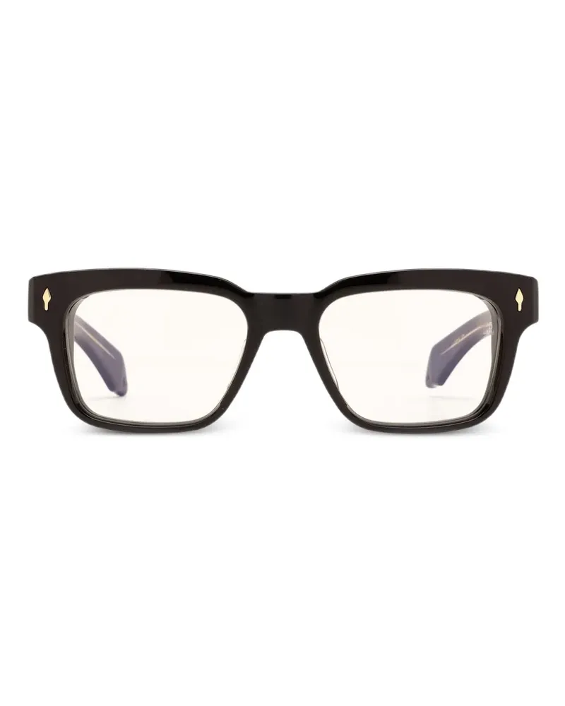 Jacques Marie Mage Molino Brille mit eckigem Gestell - Schwarz Schwarz