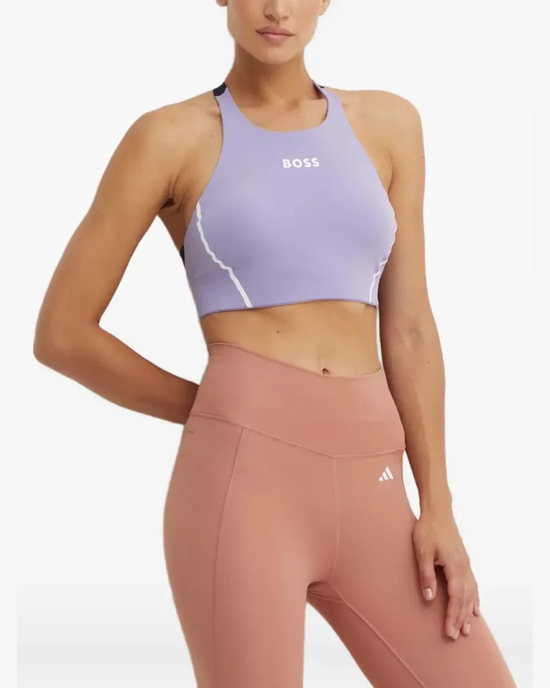 HUGO BOSS Sport-BH mit Racerback - Violett Violett