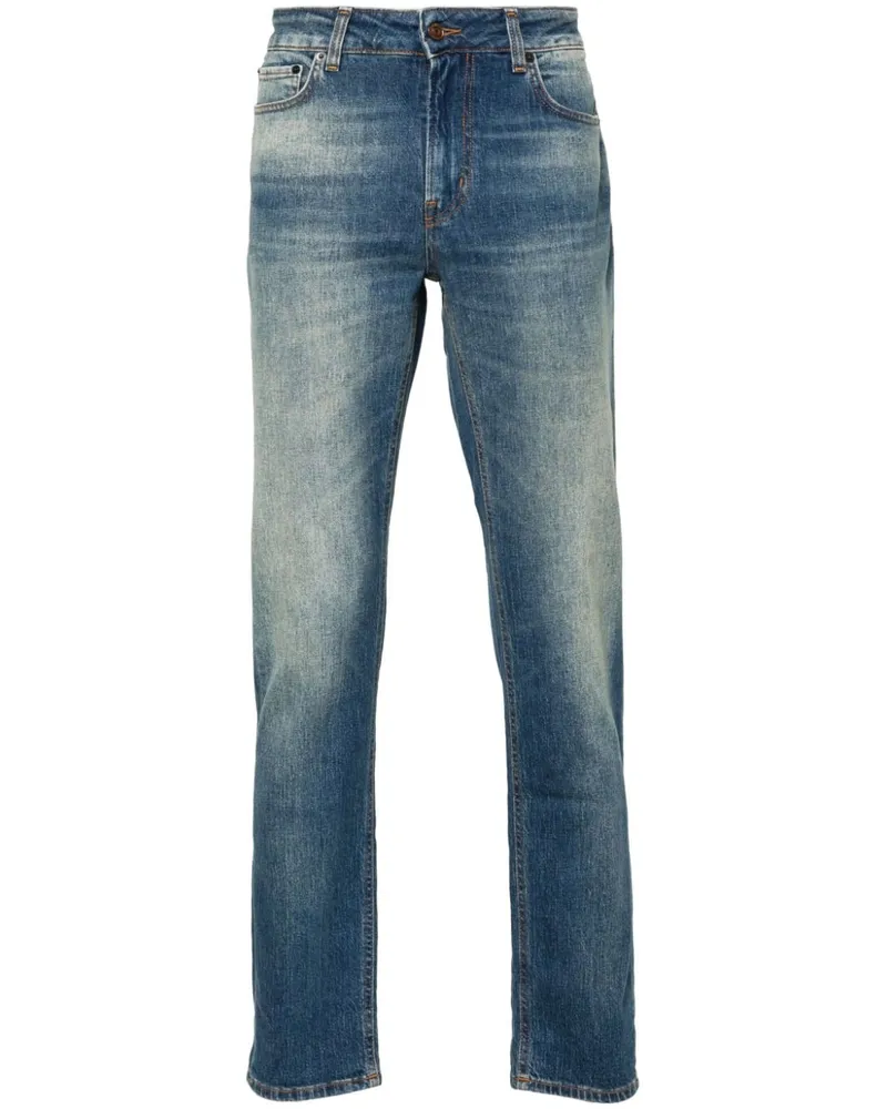 Haikure Cleveland Straight-Leg-Jeans Blau