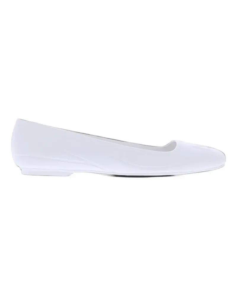 Calvin Klein Eboni 2 Ballerinas aus Leder - Weiß Weiß