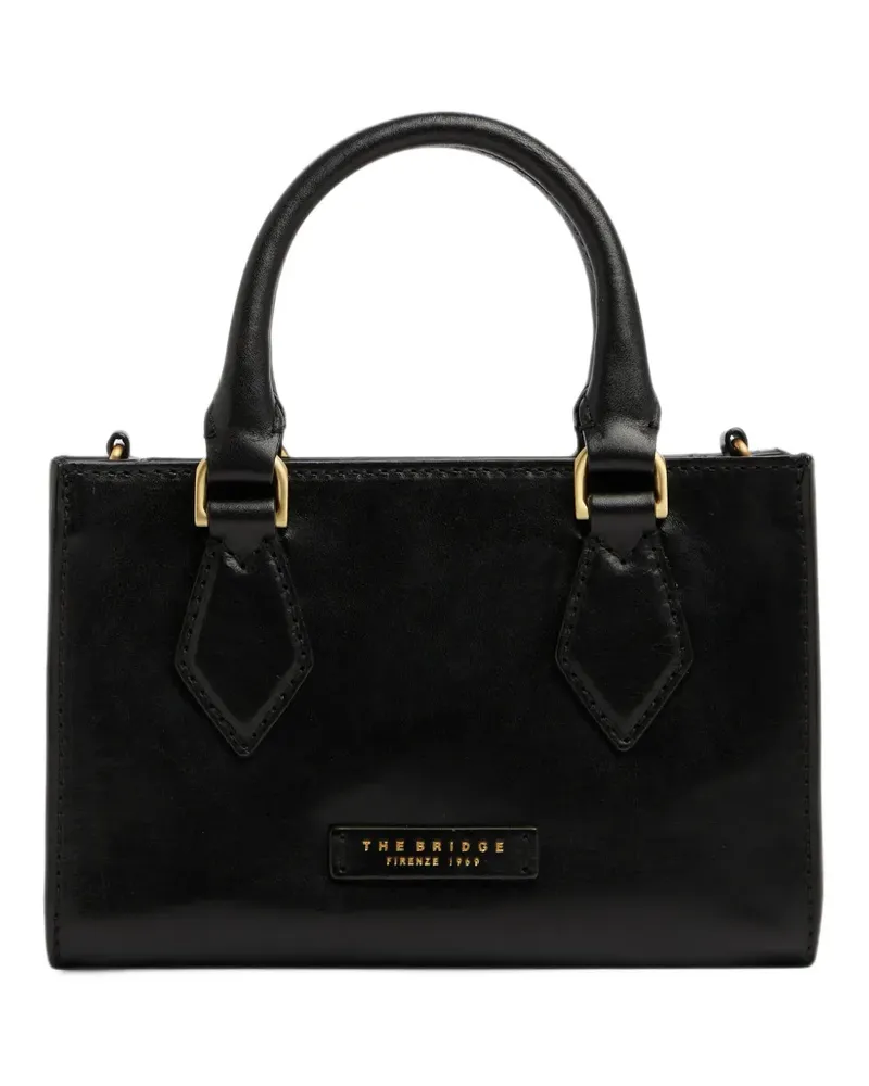 The Bridge Handtasche aus Leder - Schwarz Schwarz