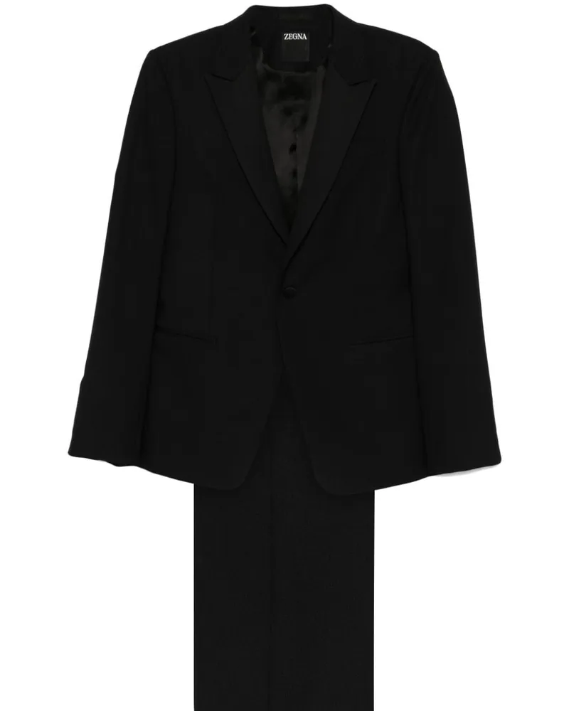 Ermenegildo Zegna Karierter Anzug - Blau Blau