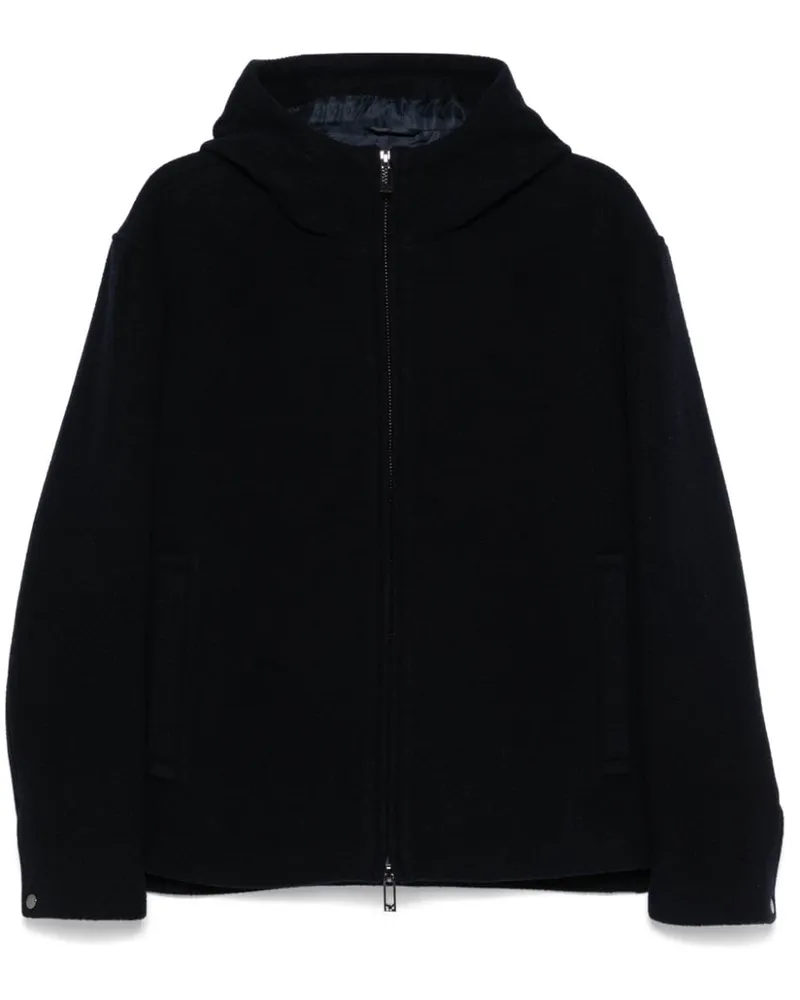 Emporio Armani Jacke aus Schurwolle - Blau Blau