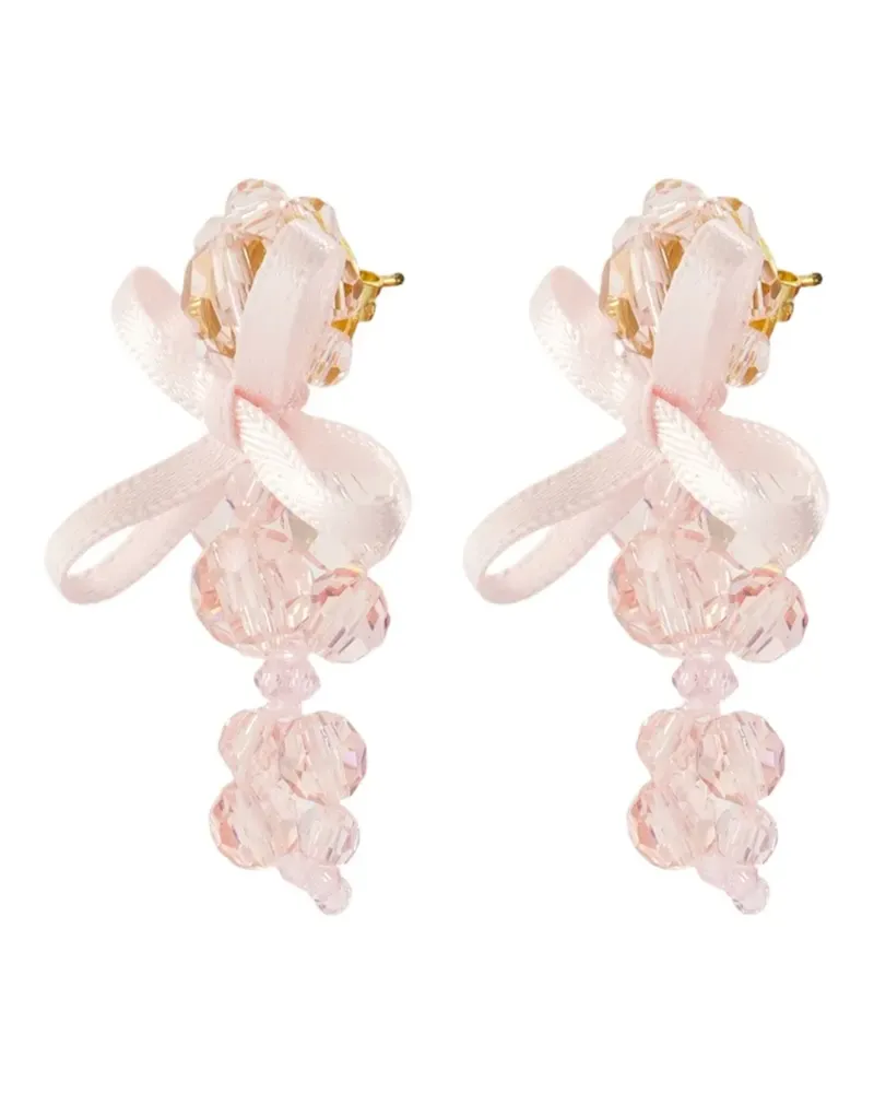 Simone Rocha Petite Ohrringe mit Schleife - Gold Gold