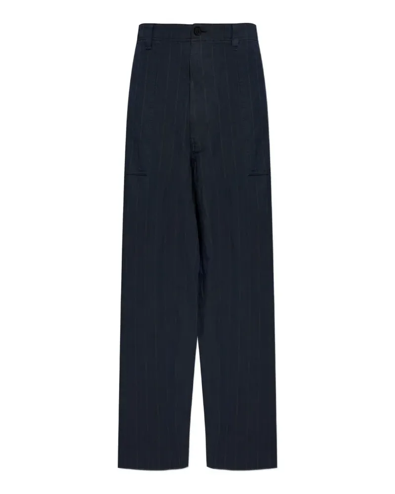 Comme des Garçons Hose mit Nadelstreifen - Blau Blau