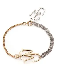 J.W.Anderson Armband mit Logo Gold