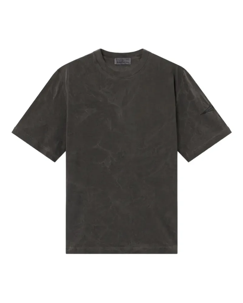 Stone Island Ausgeblichenes Hemd - Grau Grau