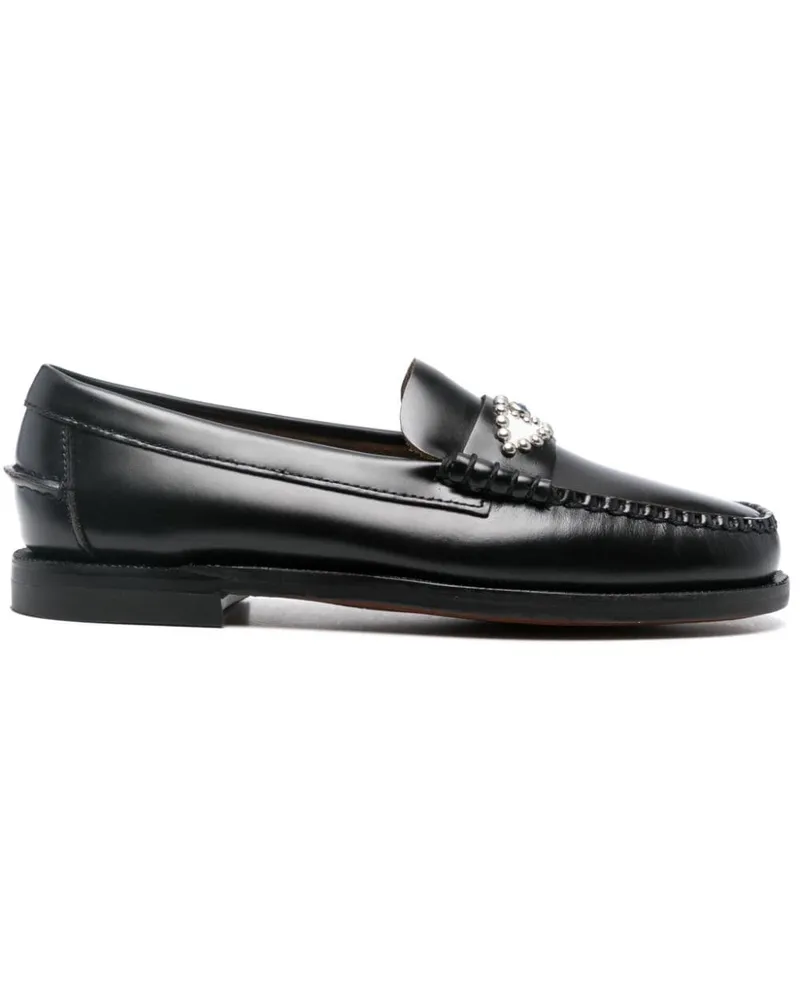 Sebago Classic Dan Eyes Loafer - Schwarz Schwarz