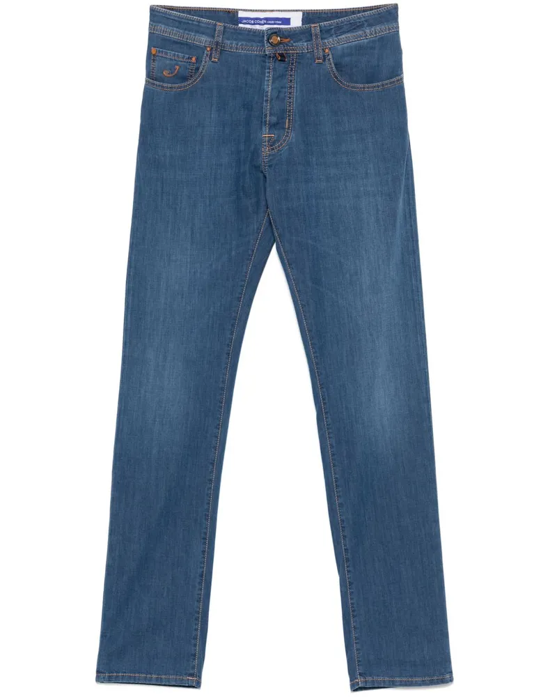 Jacob Cohën Bard Slim-Fit-Jeans - Blau Blau