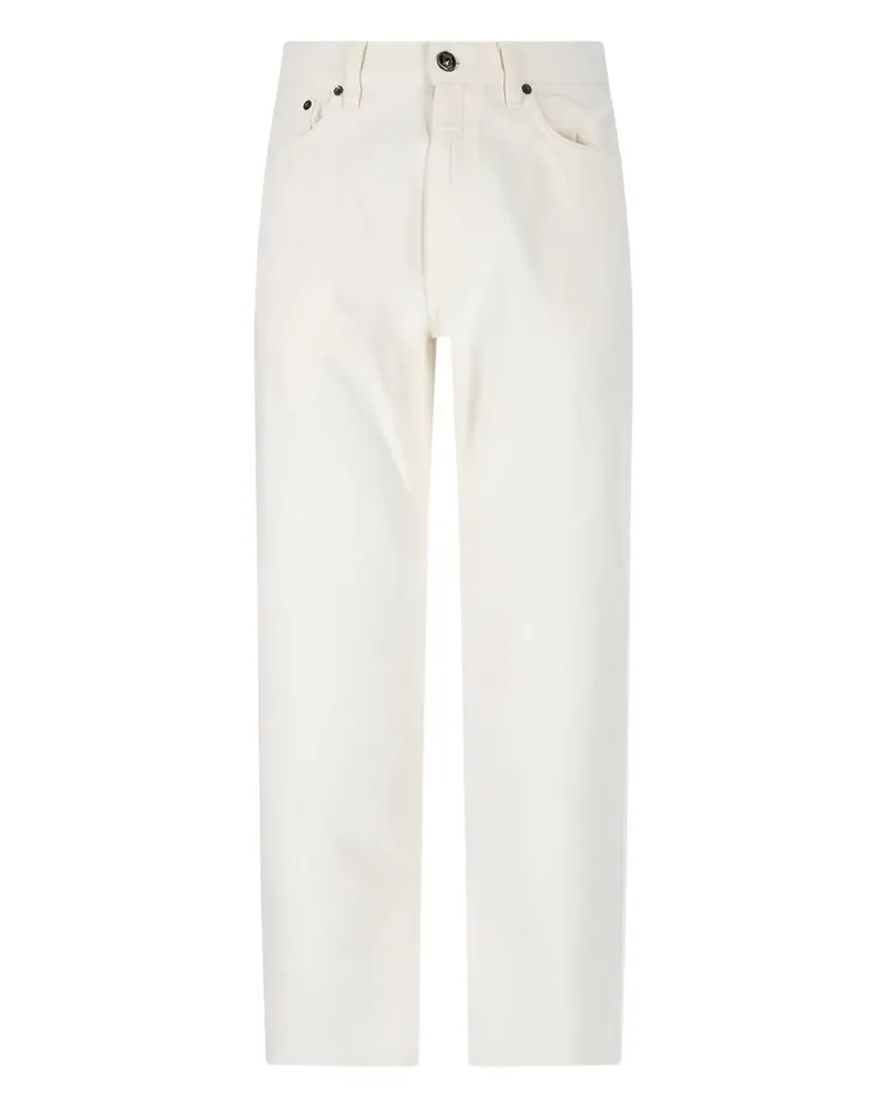 Ermenegildo Zegna Jeans mit Reißverschluss - Weiß Weiß