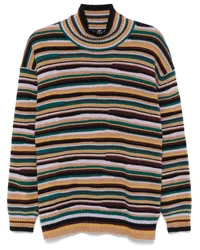 Paul Smith Gestreifter Pullover Rot