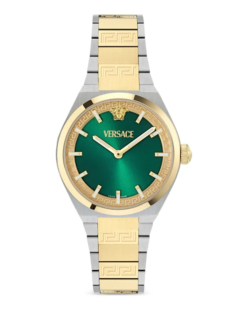 Versace V-Auria Armbanduhr 35 mm - Grün Grün